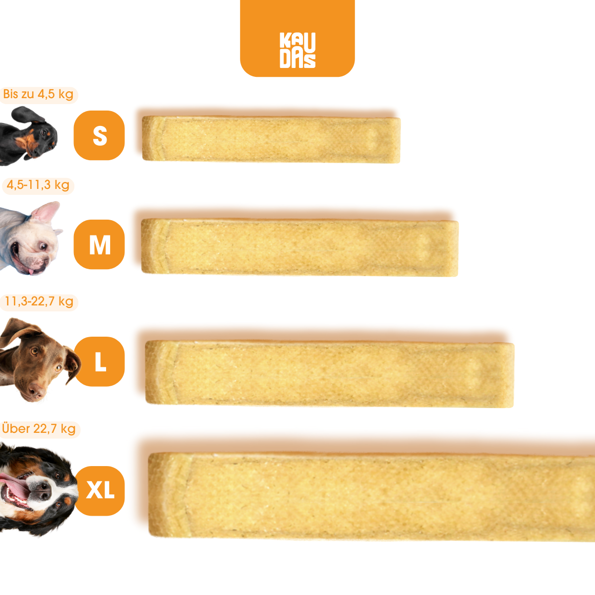 KauDas "Cheese sticks" multipack