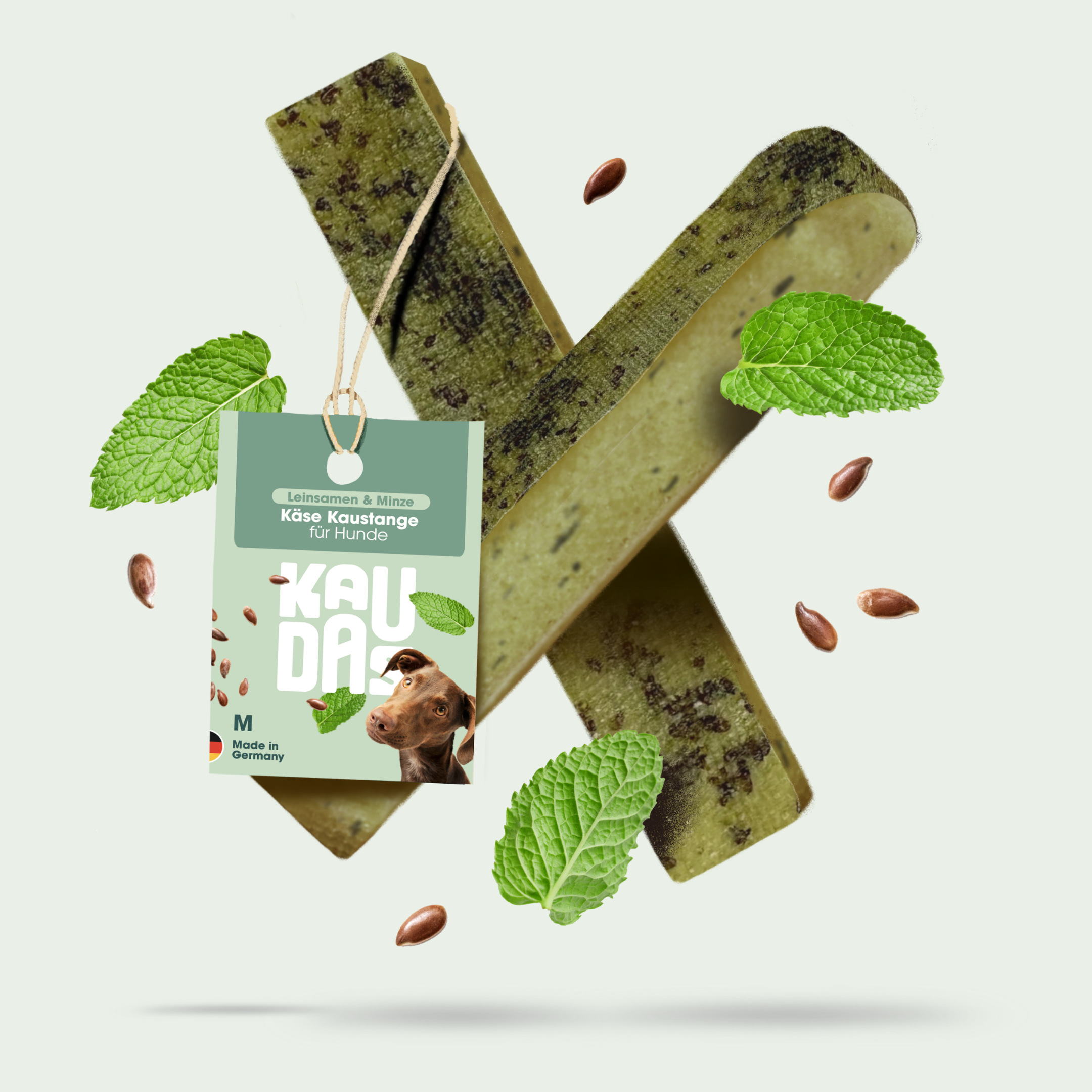 KauDas Chewable Cheese Flaxseed Mint