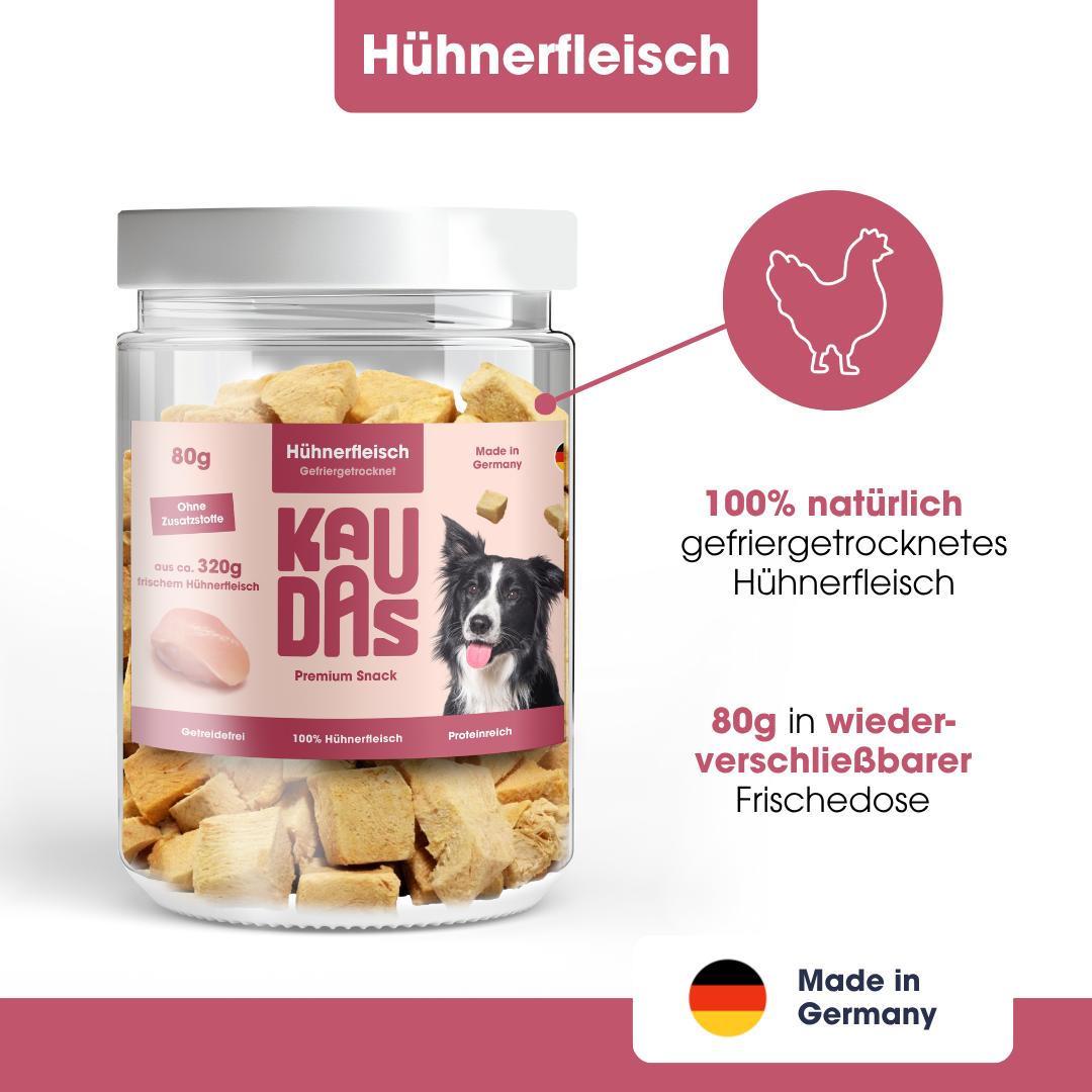 ChickenPur natural snack (80g = 320g fresh)