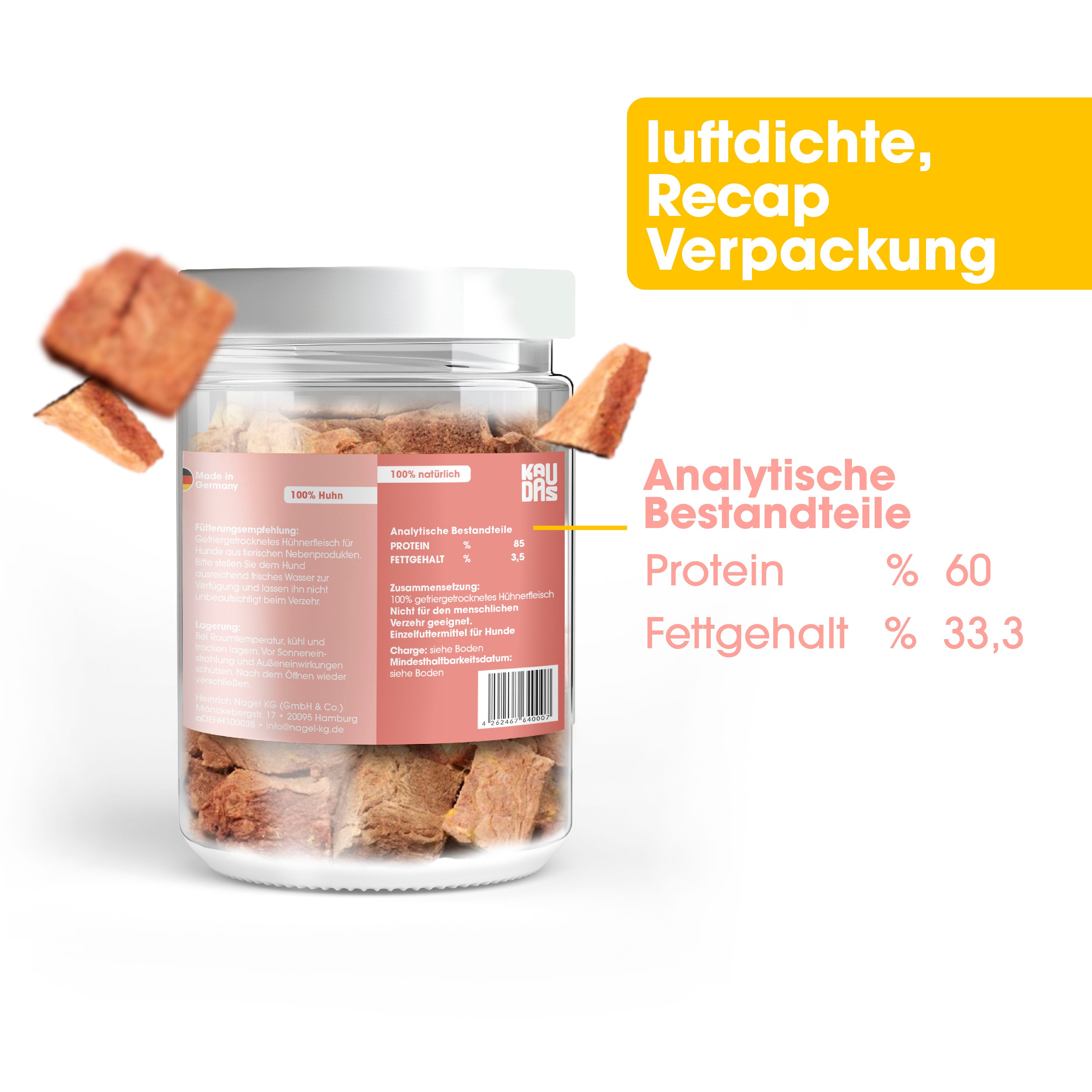 HuhnPur Natursnack (80g)