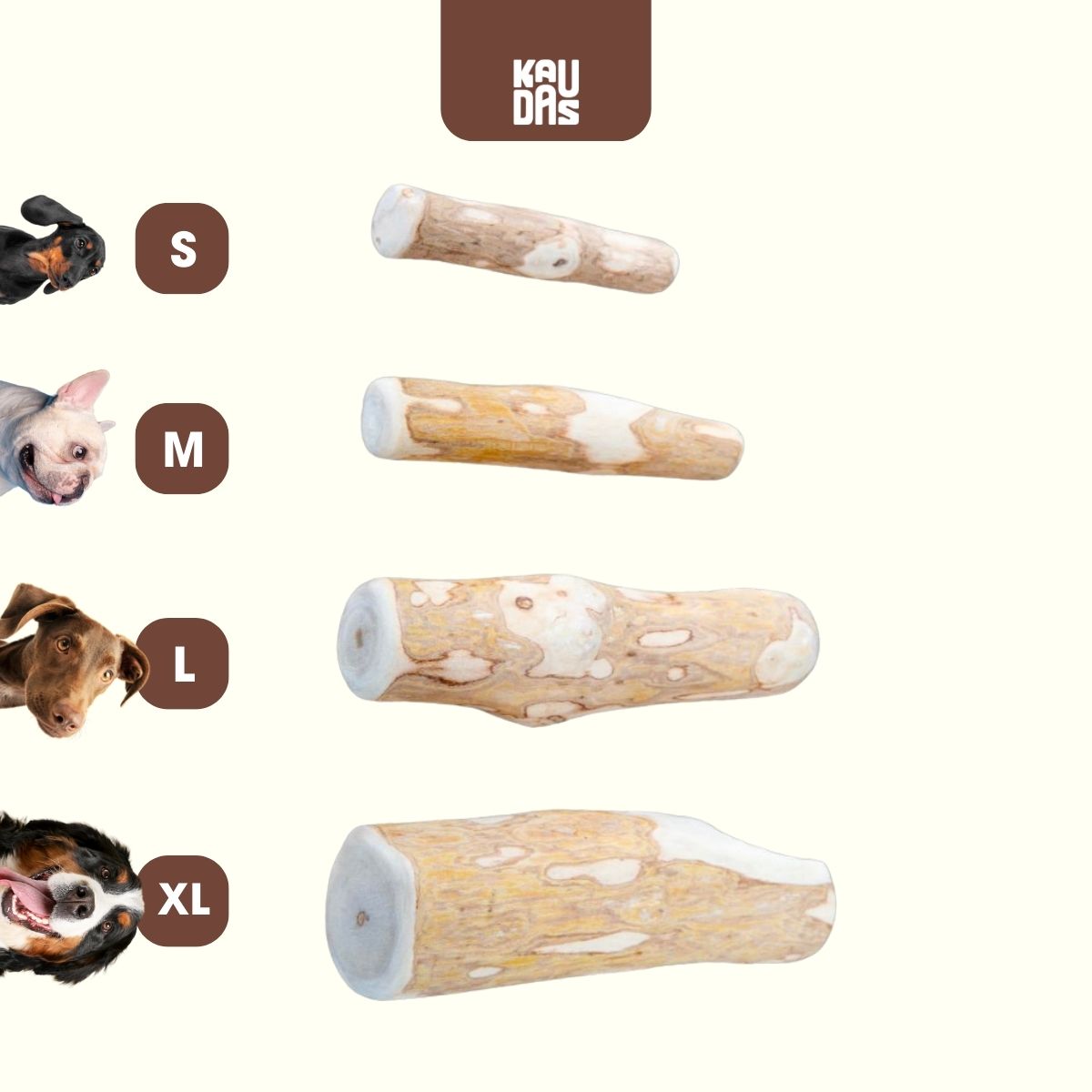 Natural Coffee Wood Chews
