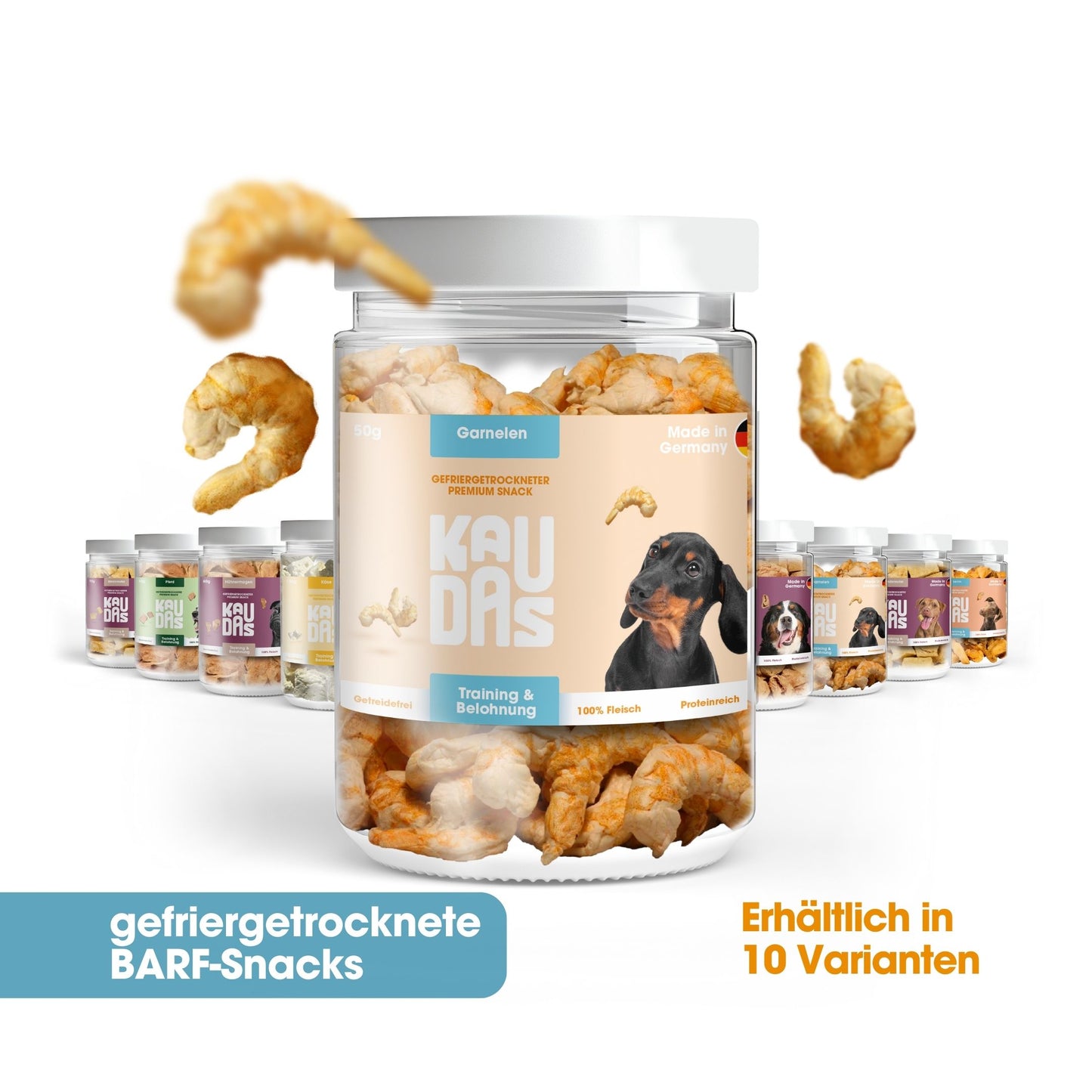 GarnelePur Natursnack (50g)