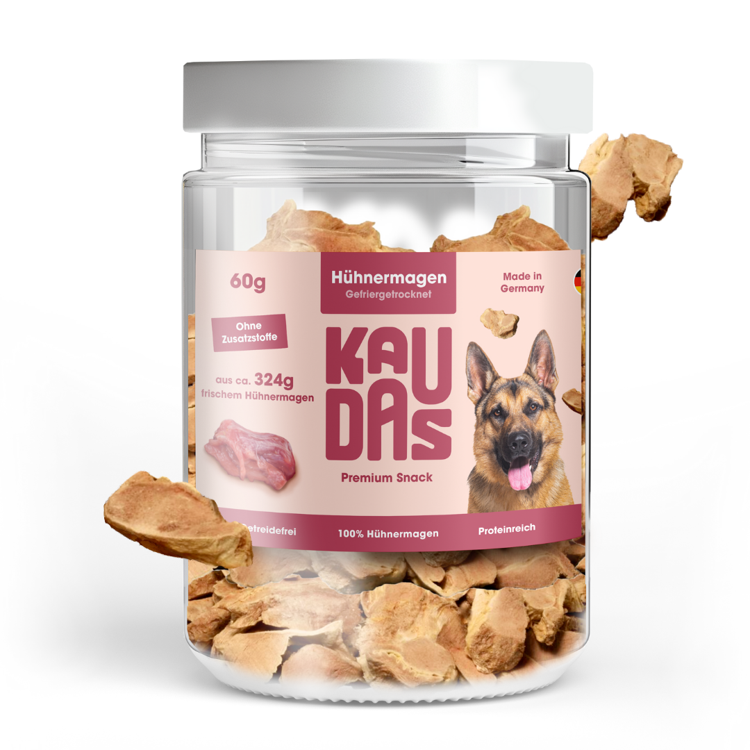 Chicken gizzard pure natural snack (60g = 324g fresh)