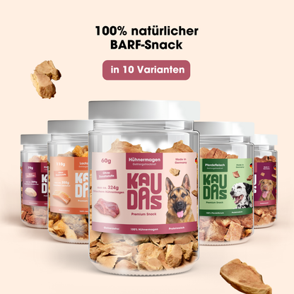 Chicken gizzard pure natural snack (60g = 324g fresh)