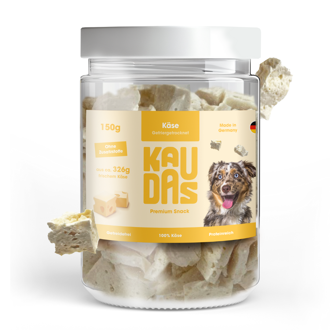 KäsePur natural snack (150g = 326g fresh)