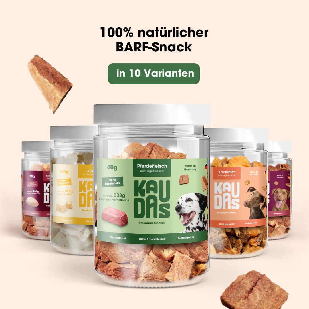 PferdPur natural snack (80g = 333g fresh)