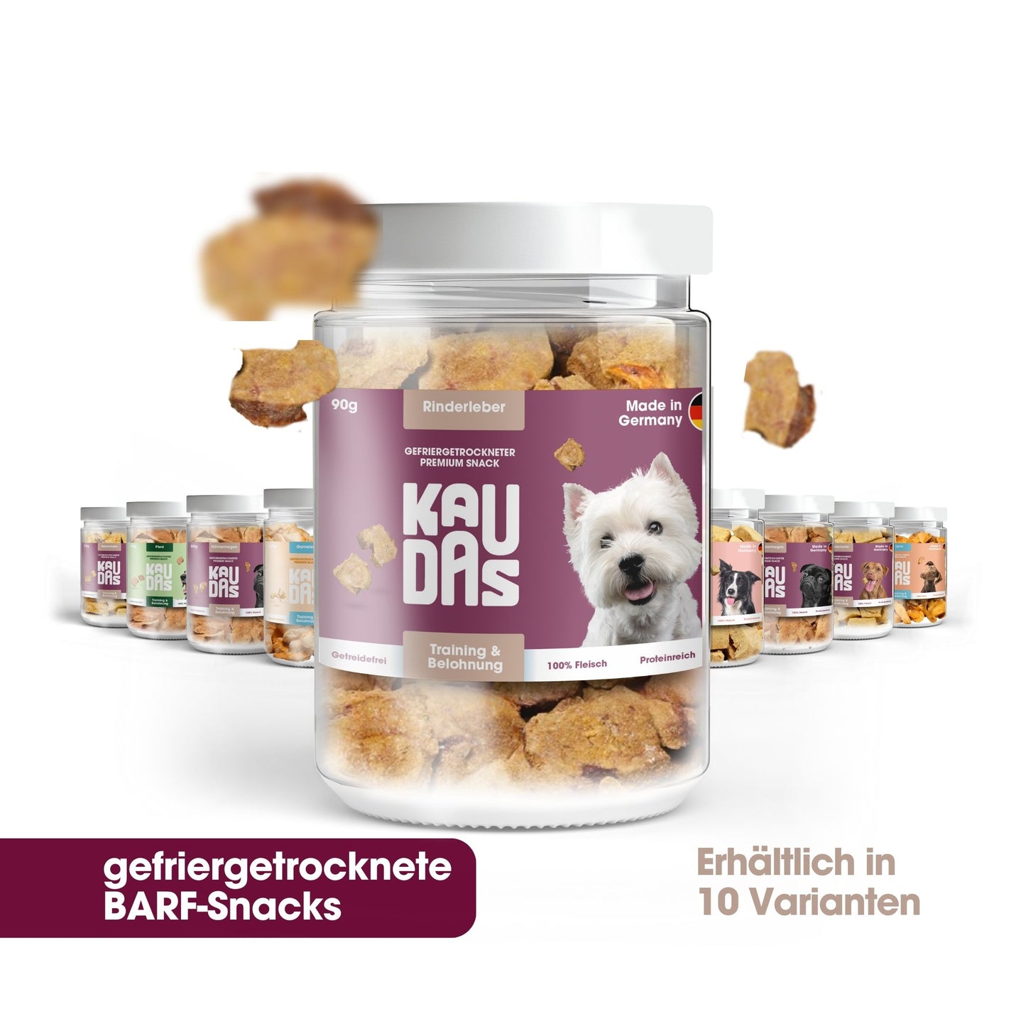 RinderleberPur Natursnack (90g)