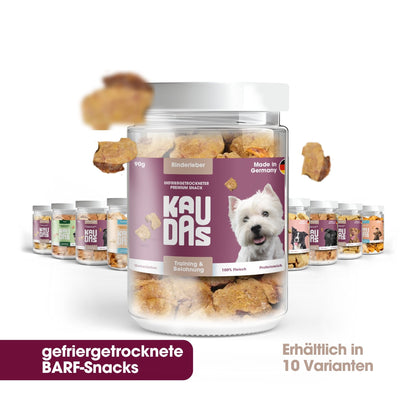 Foie de bœuf - snack lyophilisé (50g) 