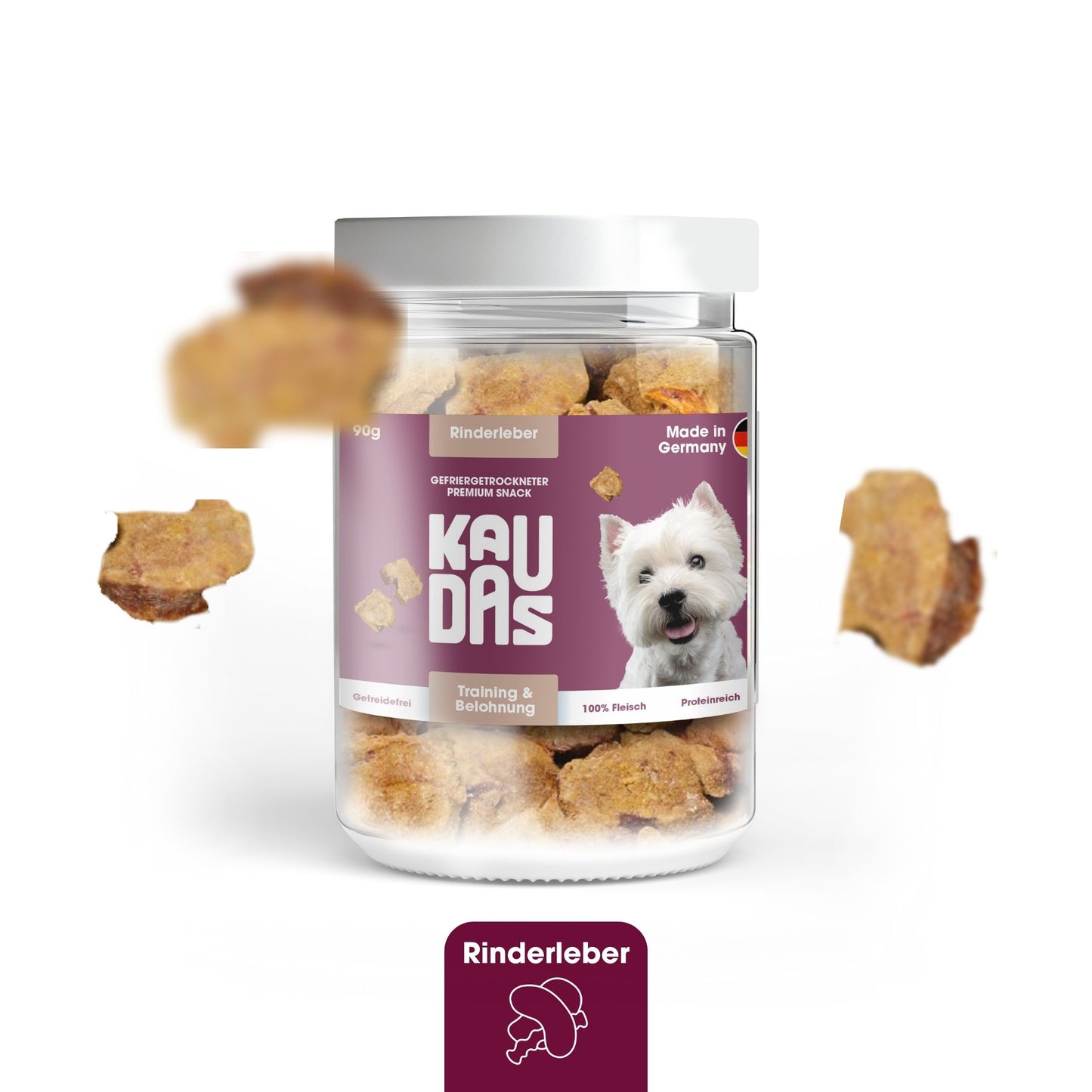 RinderleberPur Natursnack (90g)