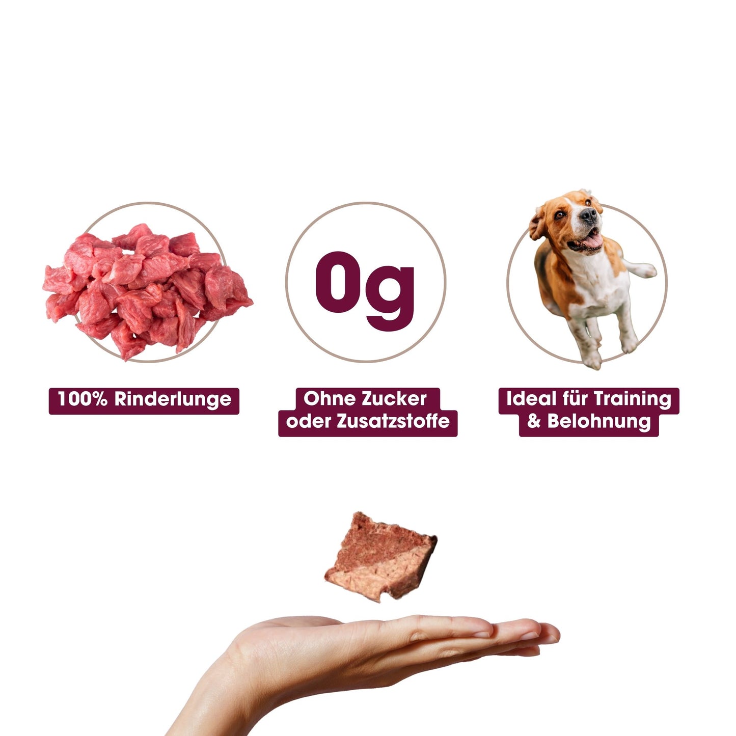 RinderlungePur Natursnack (50g)