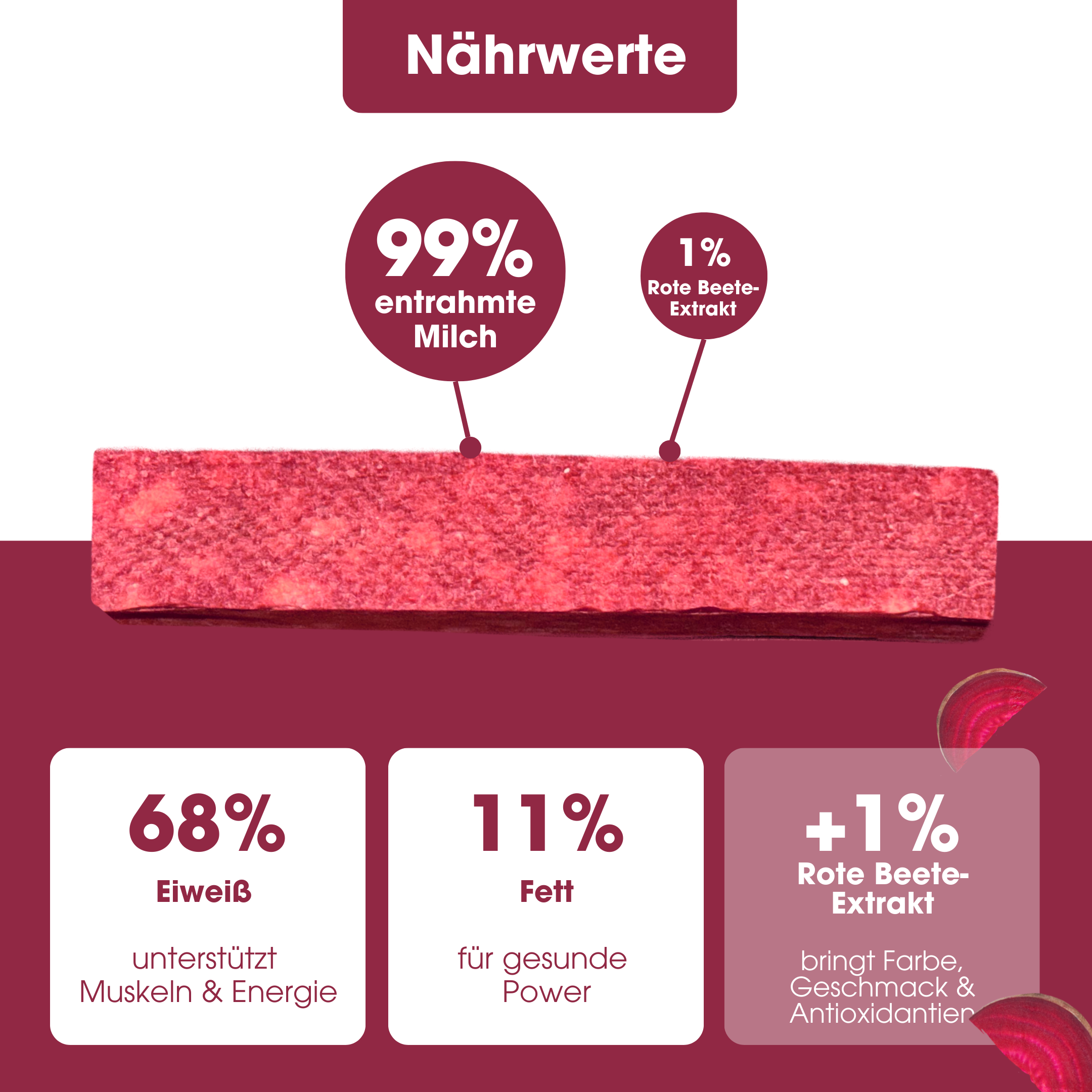 KauDas Käsestangen "Rote Beete" Multipack